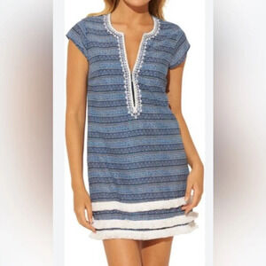 Bleu by Rod Beattie Swim Beach Cover-up-Size Large